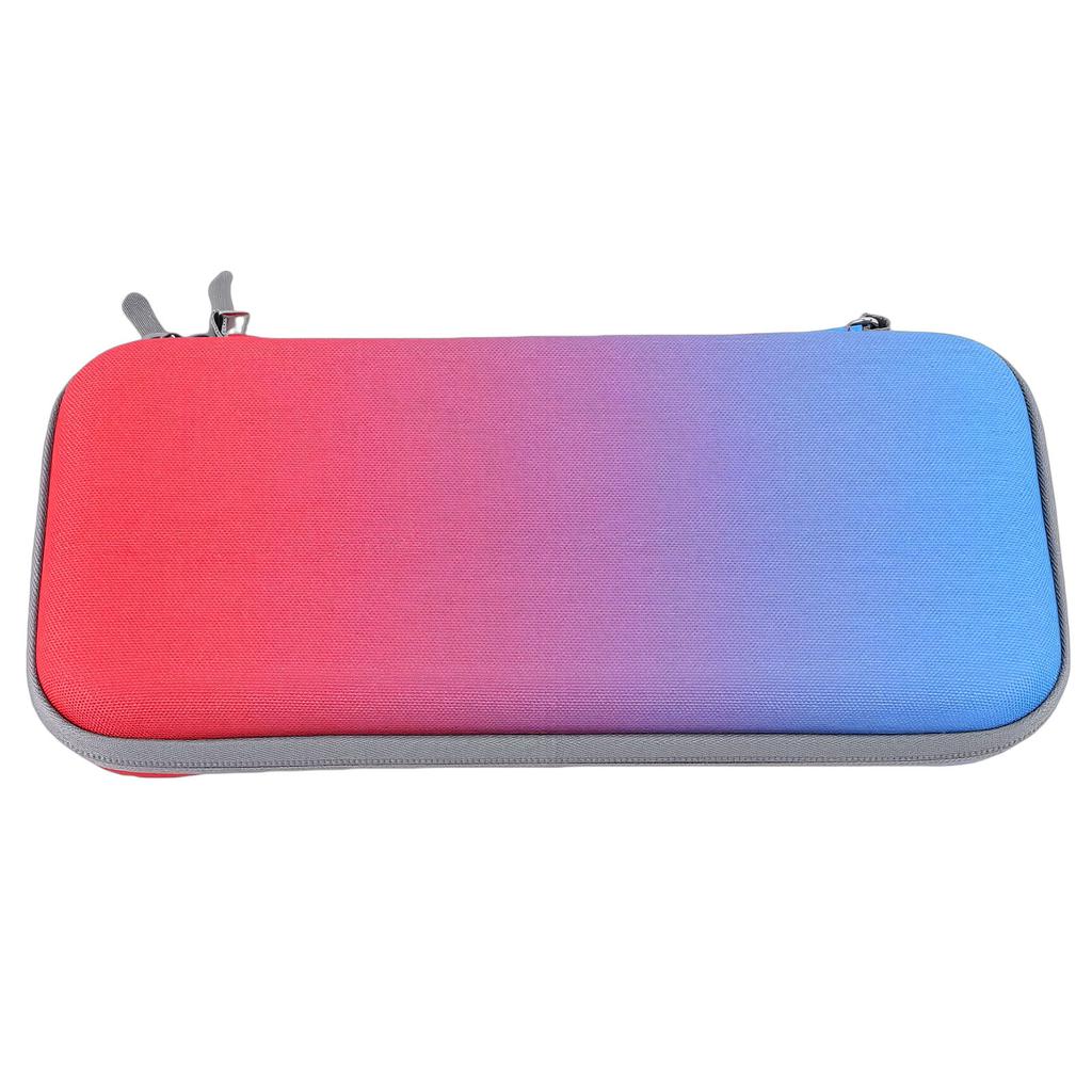 Carrying Case Fit for Switch 2 Game Console and Accessories Hard Shell Travel Storage Bag with 10 Game Card Slots Red