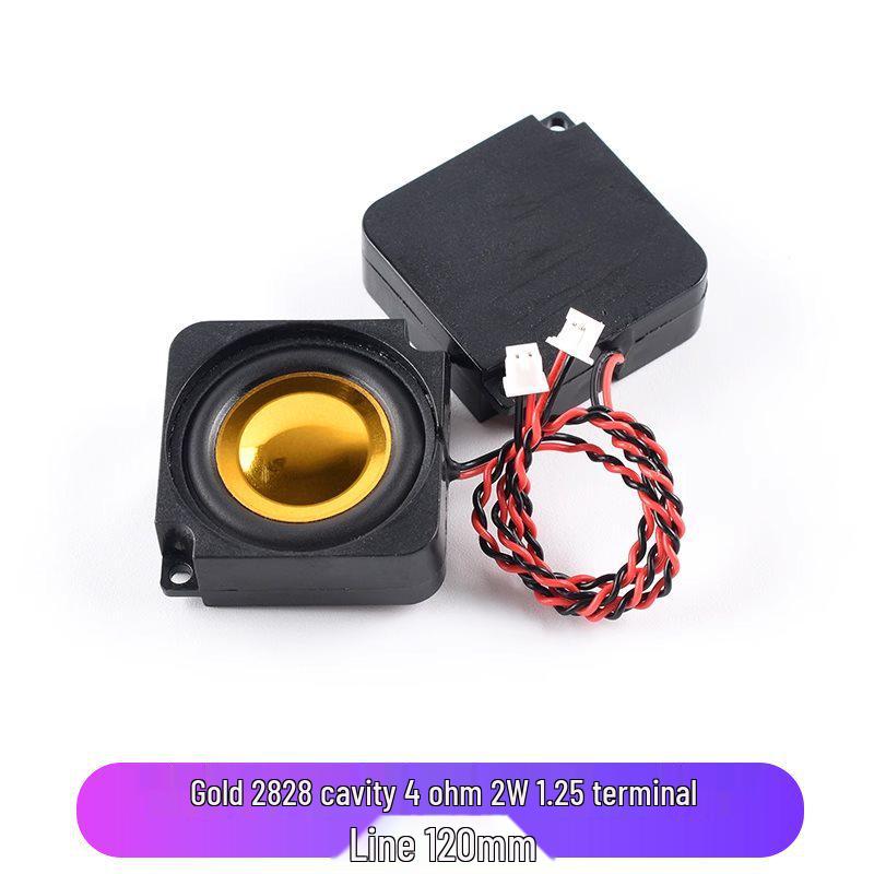 2828 Cavity Speaker 4 Ohm 2-3W Bass Full-Range Small Speaker for Home & Heating Tables