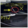 Middle AC Air Vent Strip / Steering Wheel Frame / Gear Shift Head Cover Trim ABS Accessories For Toyota Corolla E210  - 2025
