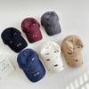 Fashion Embroidery Puppy Baseball Cap Versatile UV Protection Sun Hat Breathable Peaked Cap for Men Women Bonnet