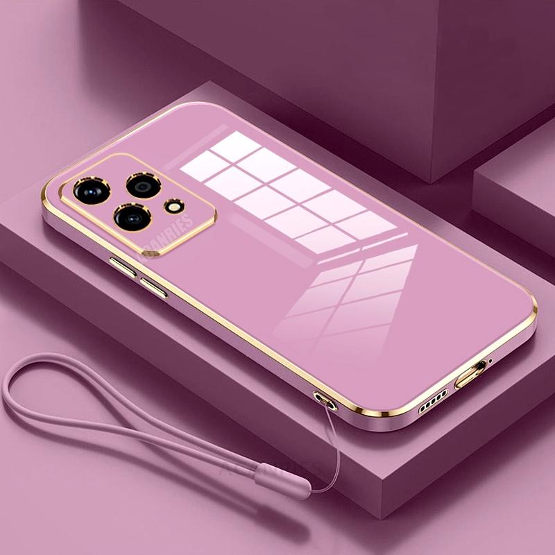 

Honor200lite роскошный чехол-ремешок из силикона для Huawei Honor 200 Lite 200lite 90 70 50 Pro 70pro X8 X8a X8b X7a мягкий чехол For honor 200 lite