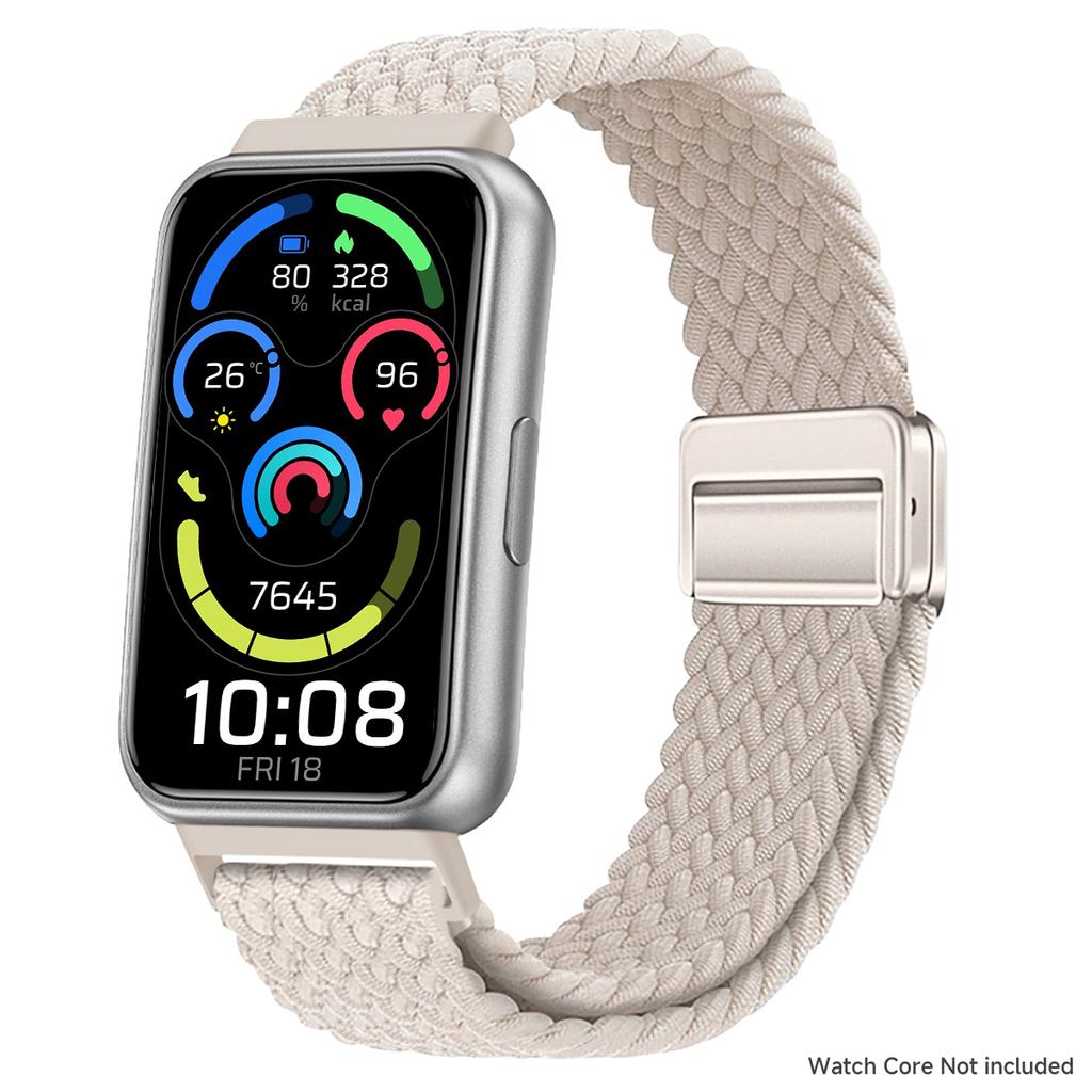 Braided Nylon Strap For Huawei Band 11/11NFC Comfortable Magnetic Buckle Adjustable Watchband For Huanwei 11Pro/11Pro NFC Belt