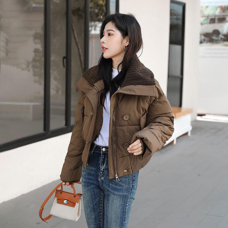 Short and High-waist Down Jacket for Women, Ultimate Winter Fashion Choice