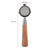 Aluminum Alloy Bottomless Portafilter 3 Ears Portafilter Replacement Accessories  Cafe Use