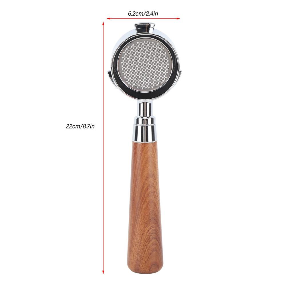 Aluminum Alloy Bottomless Portafilter 3 Ears Portafilter Replacement Accessories Cafe Use