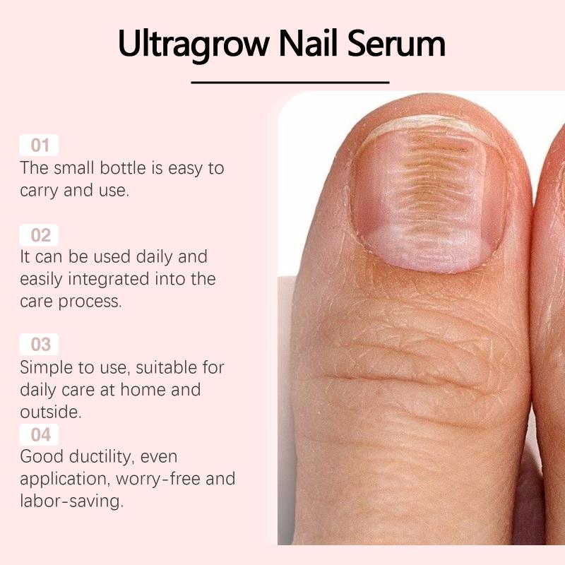 Nail Serum for Growth Fast Nail Repair and Strengthener for Brittle Thin Splitting Nails Home Salon Use one size
