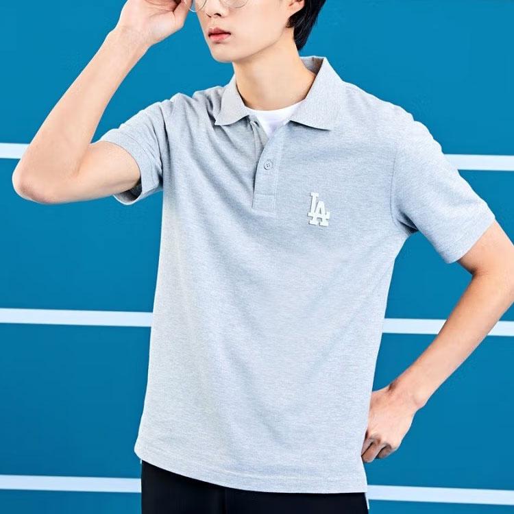 New MLB Los Angeles Dodgers Polo Shirts Men's Gray 3LPQ01023-07MGS