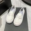 Lässige tägliche Schwesternschuhe 2025 Frühling und Herbst Ein-Pedal weiche Sohle keine müden Füße bequeme Plateau-Einzelschuhe Damen