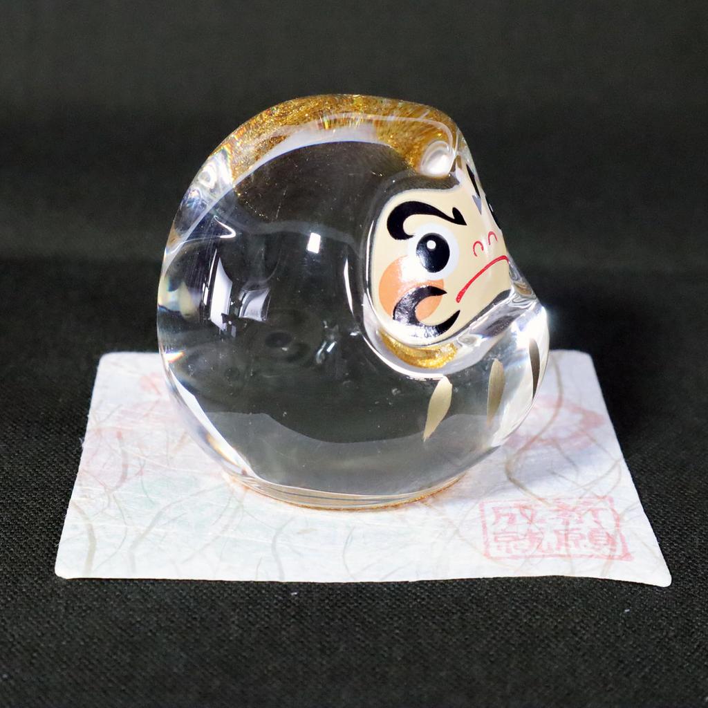 Castle Enterprise Glass Daruma (Large)