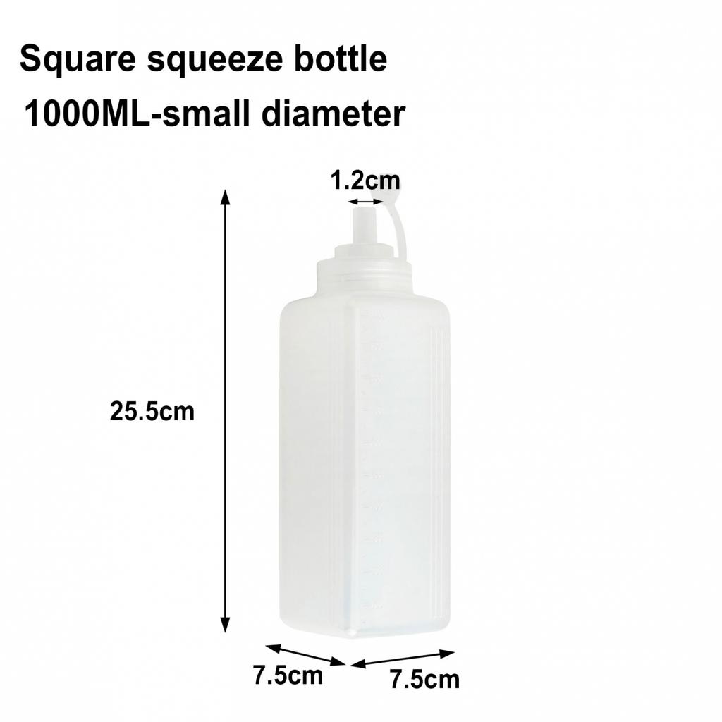 Squeeze Sauce Bottle Food Dispenser Kitchen Tools Plastic