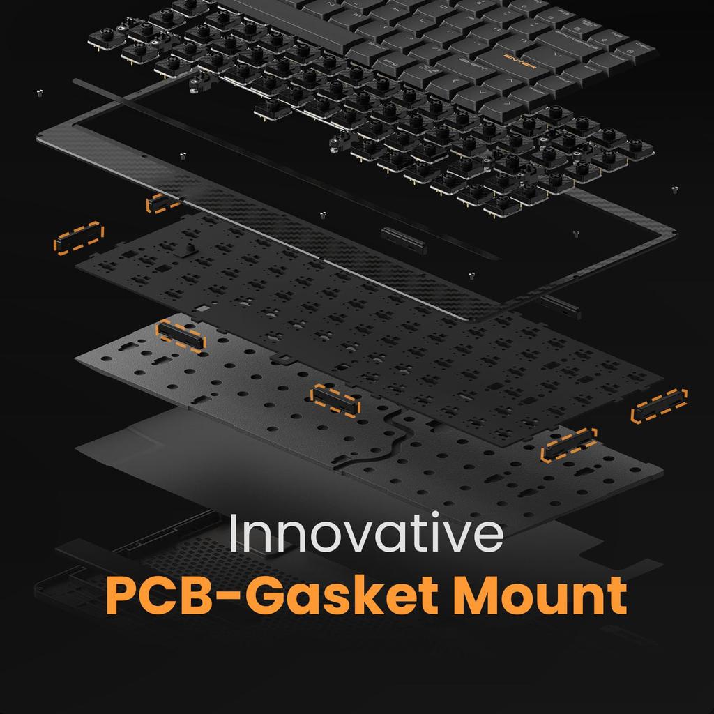 Lofree Edge Low Profile Mechanical Rechargeable Bluetooth and Wired Connectivity Mac Switch Carbon Fiber Top Mg Alloy Bottom Case Technical Compliance