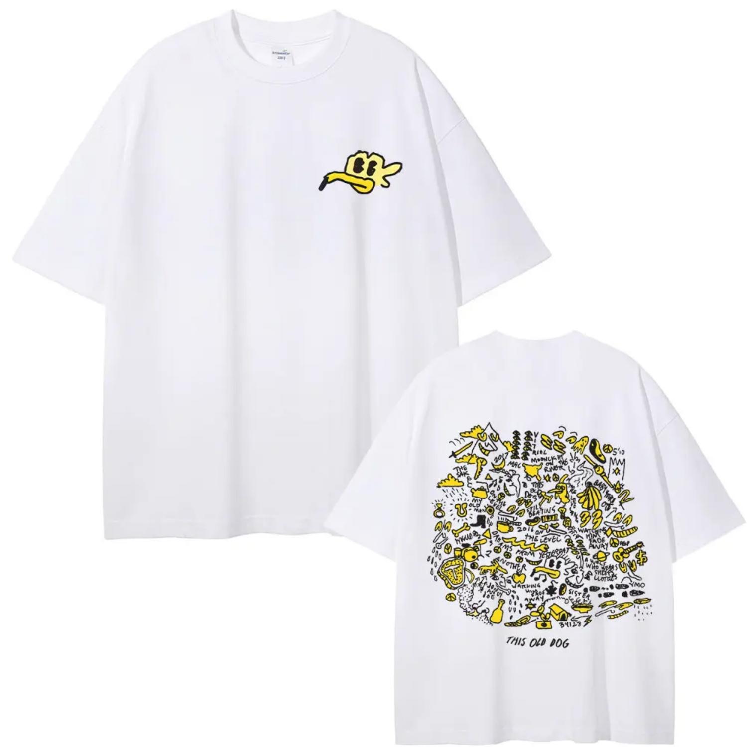 

Mac Demarco This Old Dog Album Graphic T-shirt Men Clothing Fashion Pop Music T Shirt Men s Casual Cotton Vintage T-Shirts XXXXXL чорний