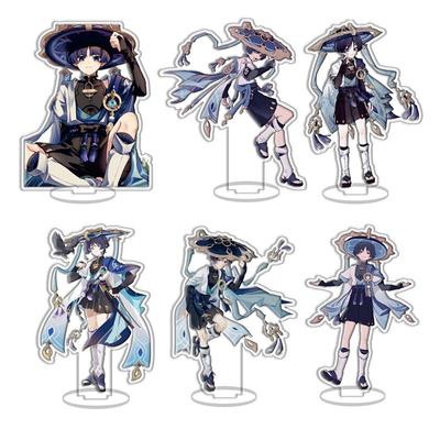 Anime Spiel Scaramouche Wanderer Charakterkarte Desktop Dekoration Acryl Aufsteller Geschenke