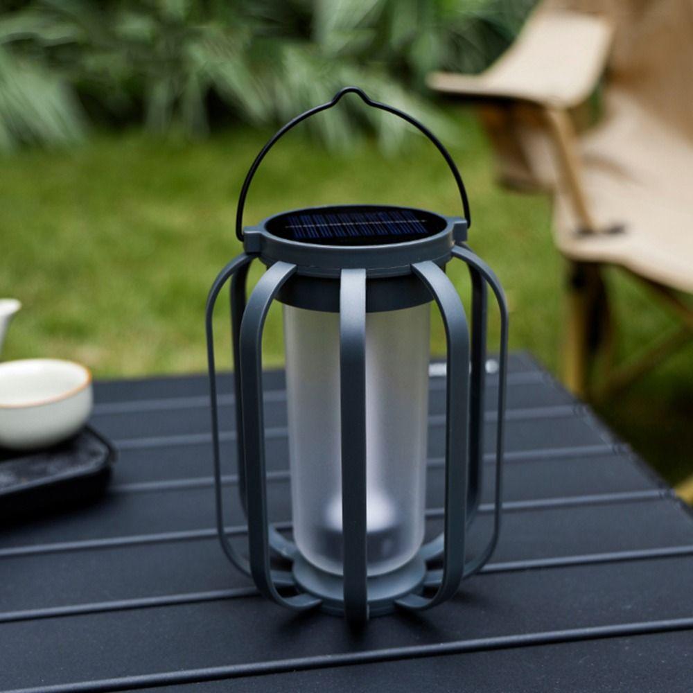 Solar Powered Solar Lanterns UBS Charging Outdoor Hanging Lights Portable Landscape Lamp  Outdoor