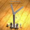 Rechargeable Double-Head Folding Desk Lamp, Eye-Protective, Bright Compact Study Light for Dorms and Students