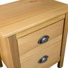 Hill Nightstand 46 x 35 x 49.5 cm Solid Pine Wood