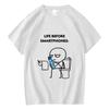 Men's T-shirt High Quality 100% Cotton Fabric Simple Stylish High Quality Streetwear Versatile Summer Casual Loose O-neck Tops