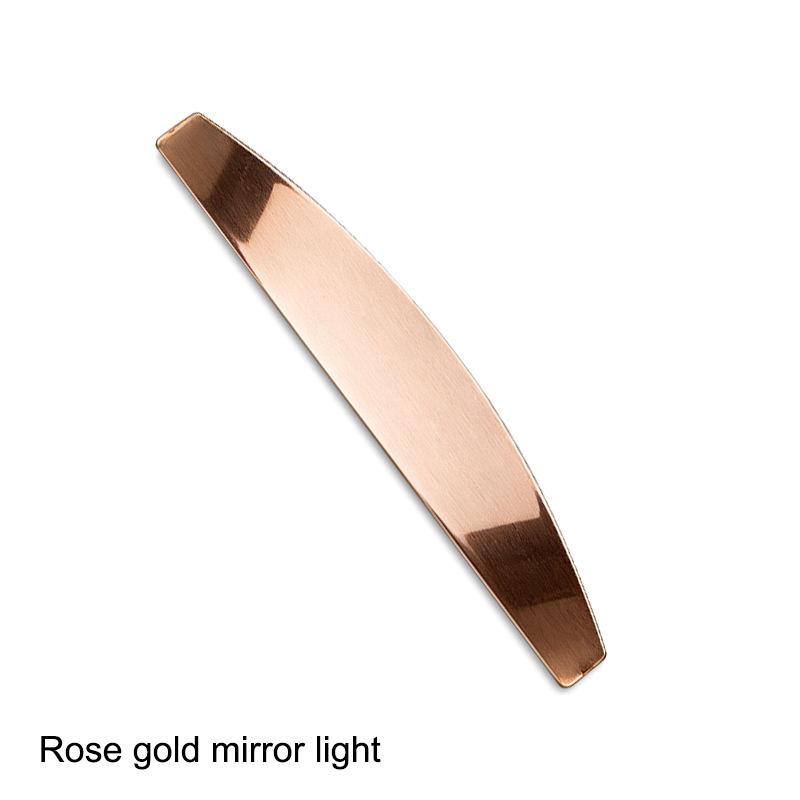 

Half Moon Shape Stainless Steel Base Professional Nail File Permanent Metal Scraps For Disposable Pads
