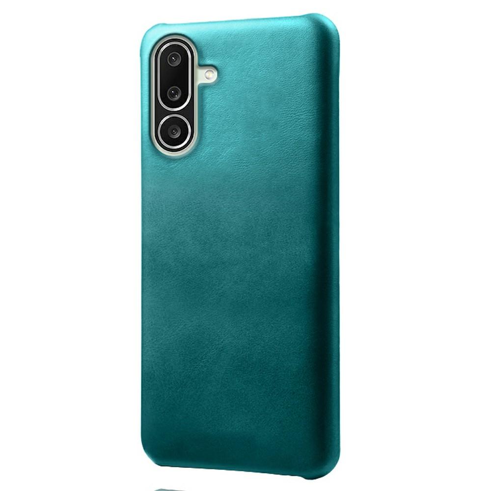 For Samsung Galaxy M56 5G Case Calf Texture PU Leather Hard PC Protective Phone Cover