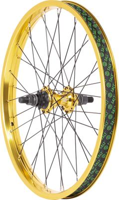 Salt BMX Kolo Everest Kazetové Zadní 20 Palců Kompatibilní s 14mm Osou Zlaté