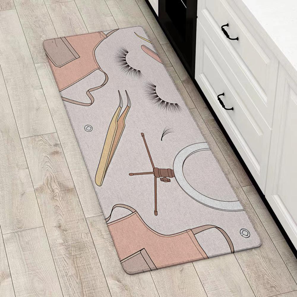 Entrance Front Door Doormat Eyelash Decorative Non-slip Kitchen Rug Living Room Rugs Balcony Bathroom Foot Mat Floor Mats Carpet