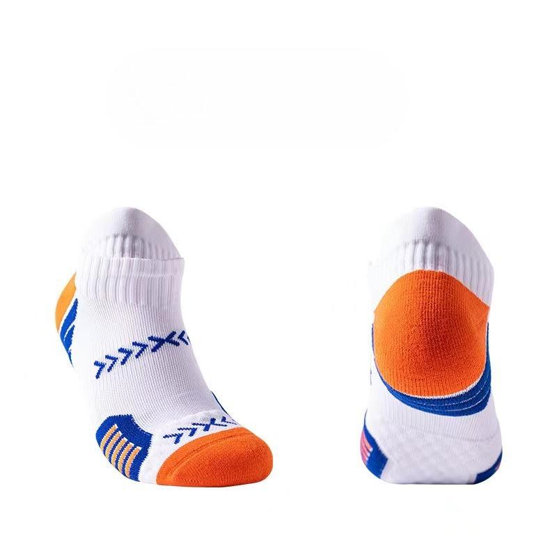 Men's Summer Thin Professional Sports Fitness Running Shallow Mouth Breathable Socks