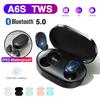 New A6S Wireless Bluetooth Headset with Mic LED Display Earbuds for iPhone Xiaomi TWS Earphone Bluetooth 5.0 Headphones Earbuds