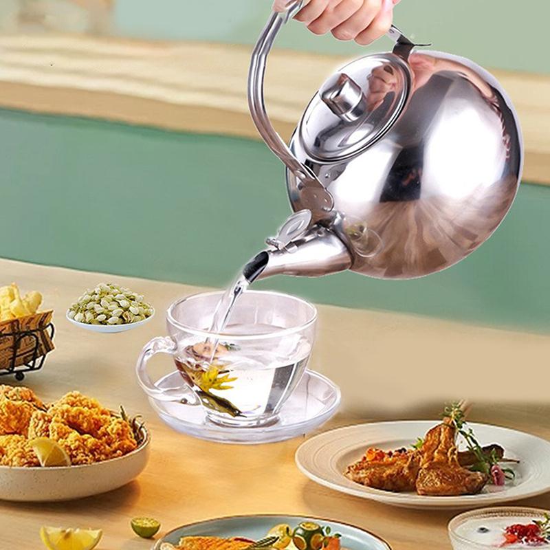 Ceainic de Apă din Oțel Inoxidabil Ceainic cu Filtru Infuzor Ceainic de Cafea Ceainic pentru Ceai Verde Oolong Cană pentru Ceai Acasă Birou Instrumente Ceai Cafea Ustensile de Gătit