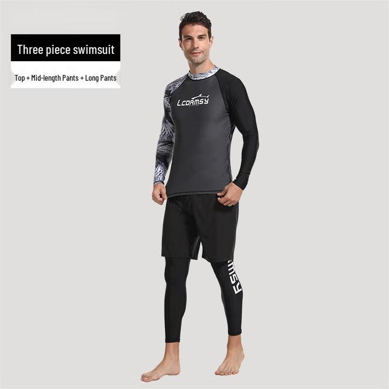 Snorkeling Rash Guard and Swim Pants Set