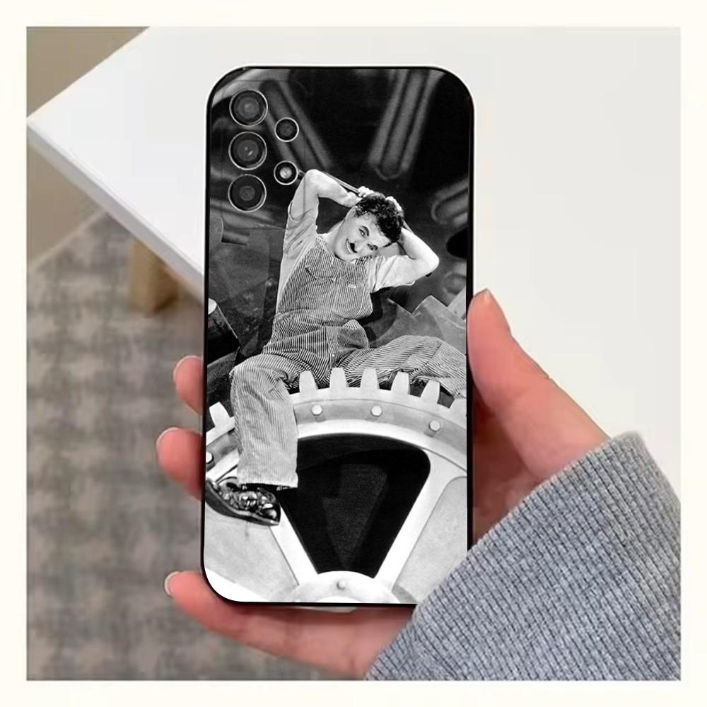

Funny Master C-Chaplins Phone Case For Samsung S25,S24,S23,S22,S20,S21,S10,Ultra,Plus,Lite,FE,Soft Silicone Black Cover Samsung S25ULTRA