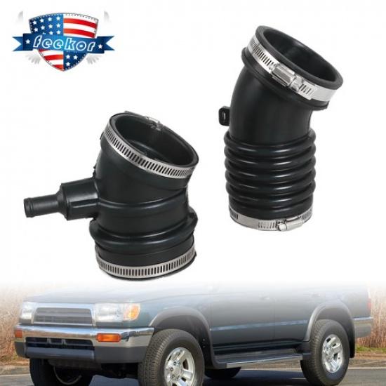 2 Air Intake Hose with Clamps for Toyota 4Runner 1999-2000 3.4L V6 17881-62150