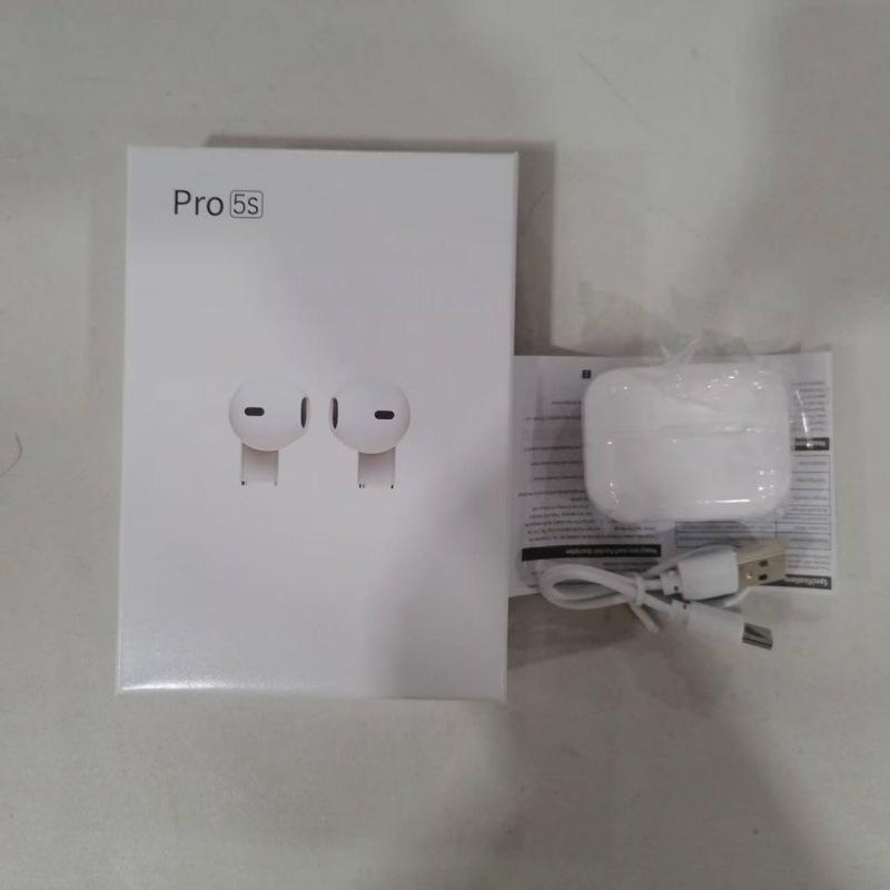 Pro5s Semi-in-Ear Bluetooth 5.3 Earphones: Compact, High-Quality Sound, Universal Wireless Fit