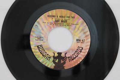 7-Zoll Schallplatte JUDY WHITE - Building A World For Two BDA62 Buddah Records 1968 US Soul/Funk Gebraucht