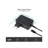 Chargeur pour ordinateur portable - Tooq - Gan USB-C Pd3.0 90W - Noir - 1 câble de 0,8 mètre - Compatible MAC