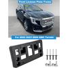 FASTCHE Kennzeichenhalter Rahmen Halterung für Stoßstange Vorne Kompatibel mit 2022 2023 2024 GMC Terrain Ersetzen # GM1068248 84406676