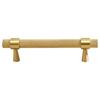 American Style Brass Wardrobe & Cabinet Door Handle - Retro French Copper Design