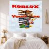 Roblox Personalizat Numele Tău Decor de Perete Tapiserie Artă Pentru Comemorare Animale de Companie Zi de Naștere Petrecere de Nuntă Fundal Cadou de Familie