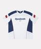 Ice Shield Short Sleeve Piste - White:Navy