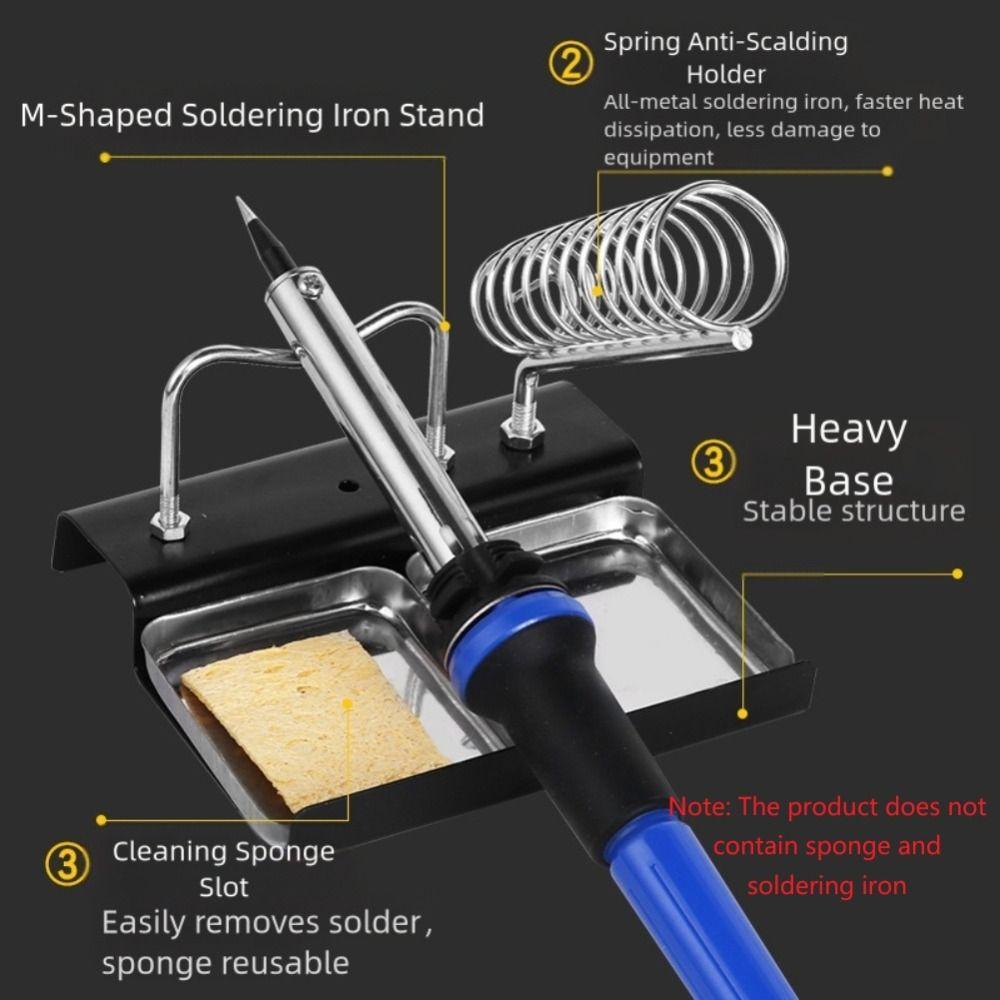 Portable Holder Soldering Iron Stand Electric Soldering Accessories  DIY Welding Projects