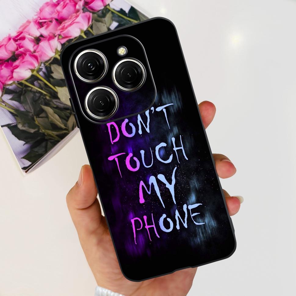 For Tecno Spark 20 Pro Casing KJ6 Luxury Candy Painted Cover Soft Silicone Case For Tecno Spark 20 Spark20 Pro Housing Funda
