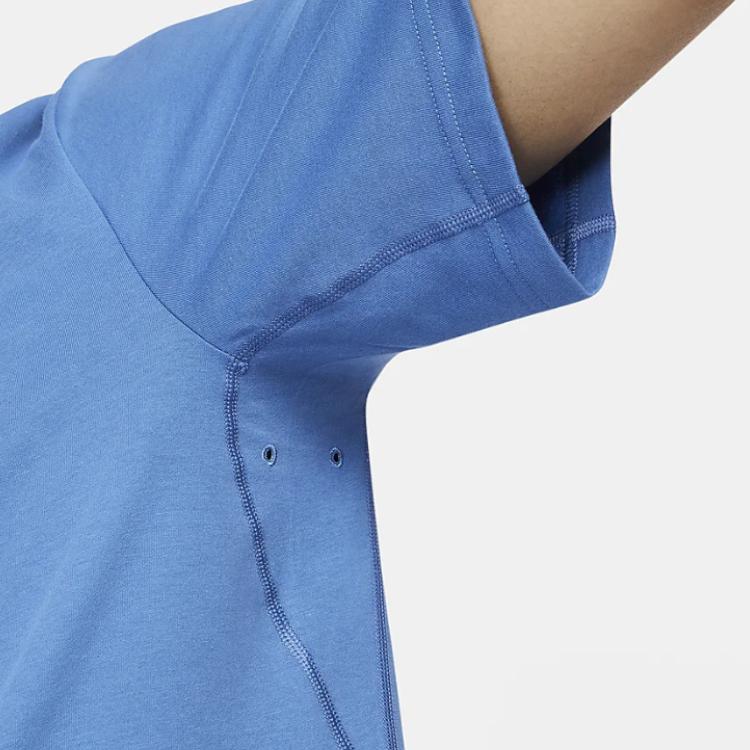 Nike Dri-FIT Primary Casual Crew Neck T-Shirt Men Tops Star-Blue DV9832-402