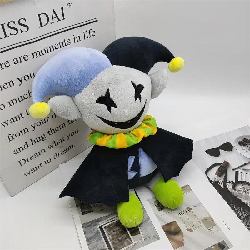 Jevil Deltarune Plush Toy Cartoon Ralsei Lancer Plushie Dolls Animals Stuffed Dolls Figure Decoration Pillow Christmas Gifts