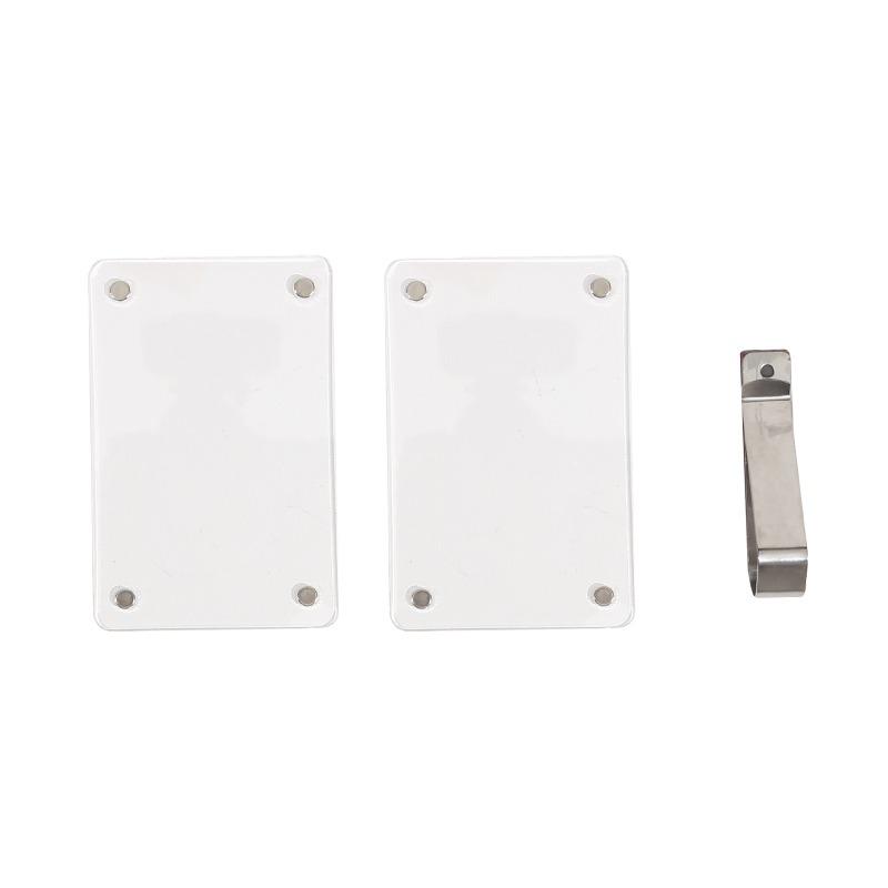 Photo Frame Magnet Design Polaroid Photo Frame Mini Acrylic Magnetic Picture Frames Transparent Acrylic Card Display Stand
