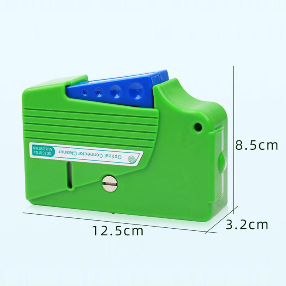 Pigtail Cleaner Cassette Optic Fiber Cleaner Tools Cleaning Box Wiping Tool Pigtail Cleaner Cassette for SC FC