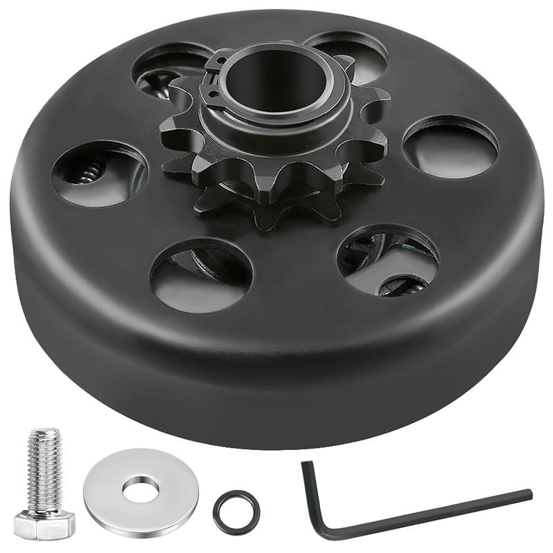 Go Kart Clutch 3/4 Bore 10T for #40 41 420 Chain, Predator 212 Centrifugal Clutch, Up to 6.5 HP, Fit for Go Kart Minibike Baja