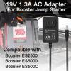 Replacement For Booster PAC ES5000 Charger, 19V Booster Charger Cord Compatible With Booster PAC ES2500 ES5500 ES5000 ES2500C ES6000 ESA217 J900