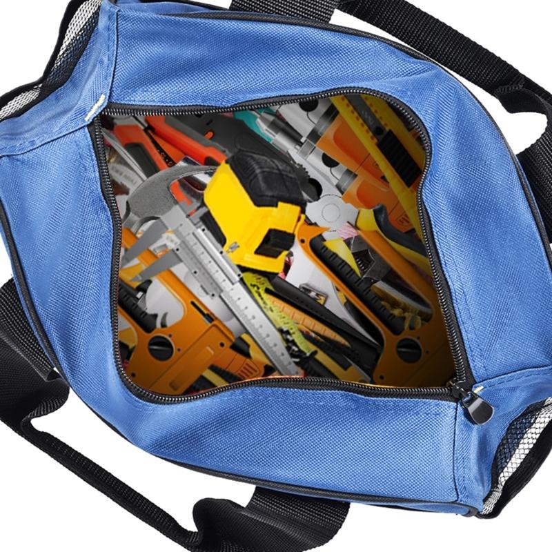 Tool Bag Wide Mouth Tool Storage Bag Tool Organizer Bag Screwdriver Home Organizer for Indoor and Outdoor Gardening