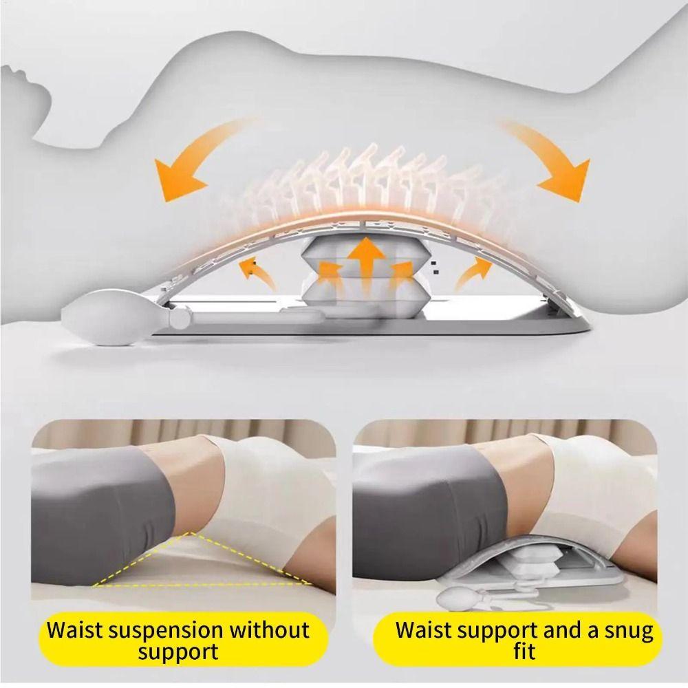 Acupressure Points Lumbar Support Cushion Ergonomic Design Spine Corrector  Muscle Scoliosis
