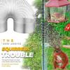 Squirrel Proof Spring Device Metal Squirrel Baffle Hanging Compression Outdoors Spring For Feeder Station Wrap Around Protection