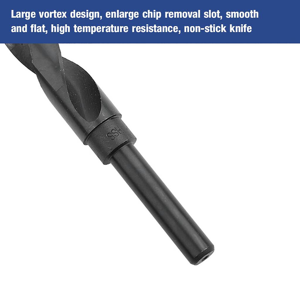 12-Zoll-Schaftbohrer Hochgeschwindigkeitsstahl-Spiralbohrer-Werkzeug für Holzmetall (21,0 mm)